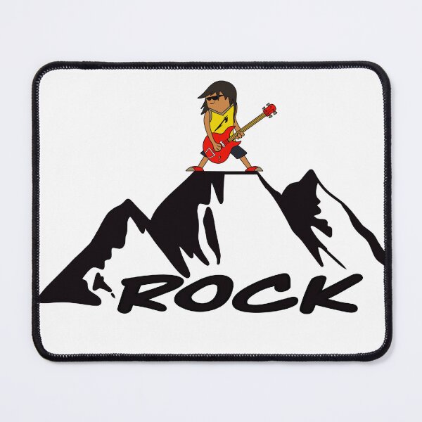 Item preview, Hiking rock Heavy metal hiking fun lettering designed and sold by SoulTrekking.