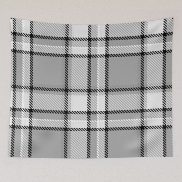 Item preview, Kooky Big Tartan Grey designed and sold by Quooki.