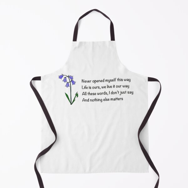 Item preview, Nothing else matters bluebells metal fun lettering  designed and sold by SoulTrekking.