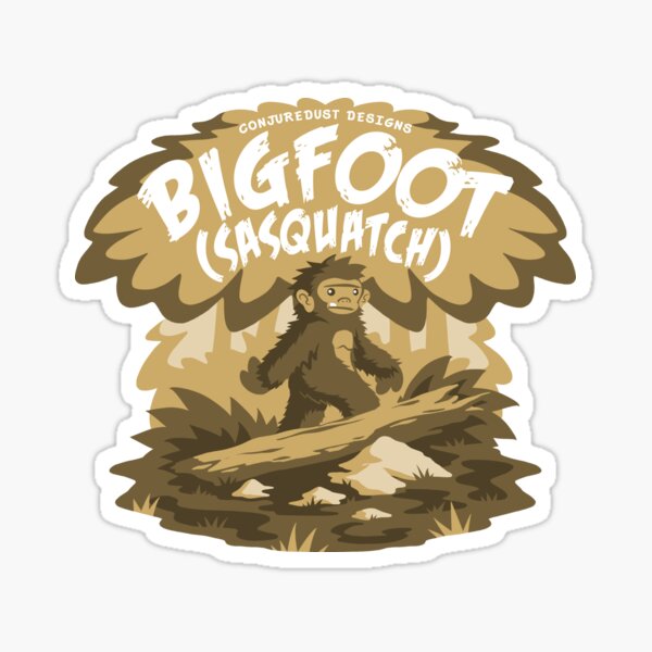 Item preview, Bigfoot Encounter designed and sold by ConjureDust Designs.