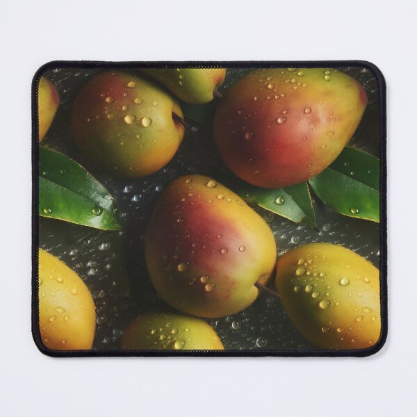 Item preview, Glistening Mangoes Superrealism designed and sold by Splargo Digital Prints.