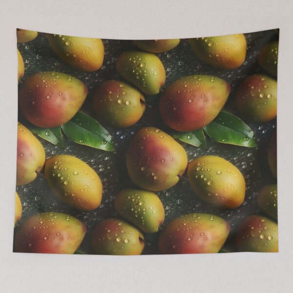 Item preview, Glistening Mangoes Superrealism designed and sold by Splargo Digital Prints.