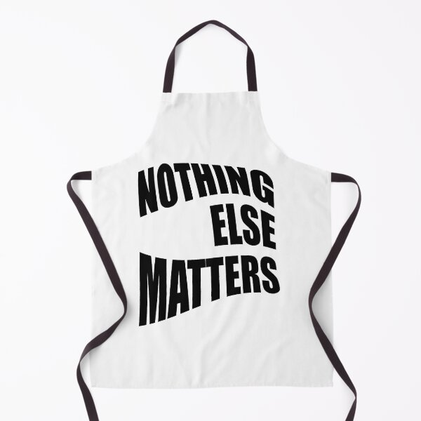 Item preview, Nothing else matters metal fun lettering  designed and sold by SoulTrekking.