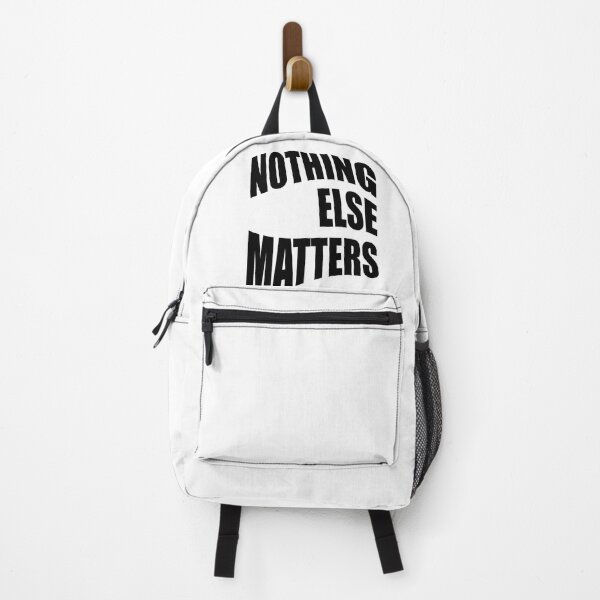 Item preview, Nothing else matters metal fun lettering designed and sold by SoulTrekking.