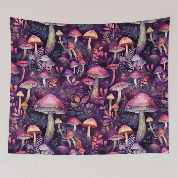 Item preview, Magic Mushrooms Pattern designed and sold by patternme.