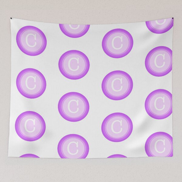 Item preview, Purple letter c designed and sold by madebymaddy.
