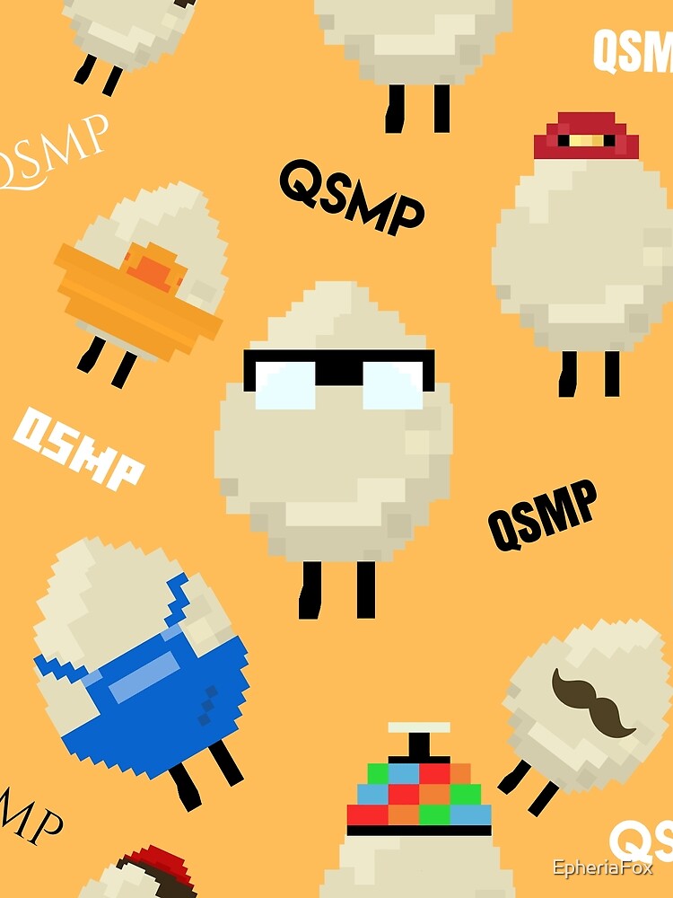 QSMP Eggs - Acrylic Pins