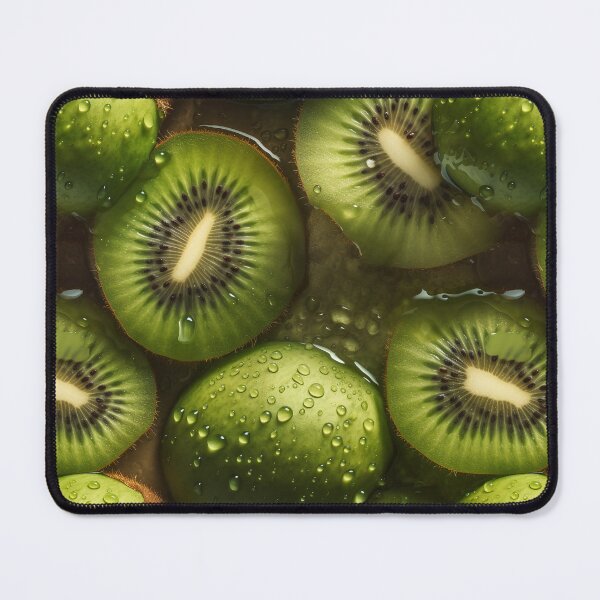 Item preview, Glistening Kiwi Fruit Superrealism designed and sold by Splargo Digital Prints.