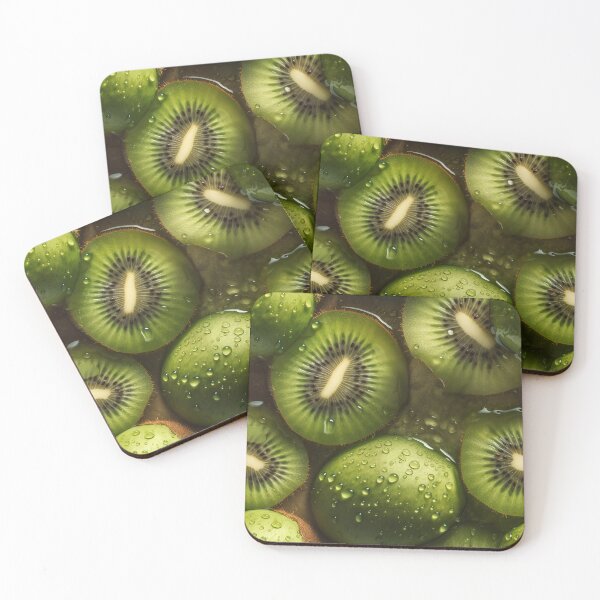 Item preview, Glistening Kiwi Fruit Superrealism designed and sold by Splargo Digital Prints.