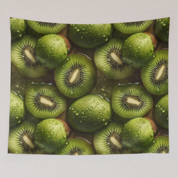 Item preview, Glistening Kiwi Fruit Superrealism designed and sold by Splargo Digital Prints.