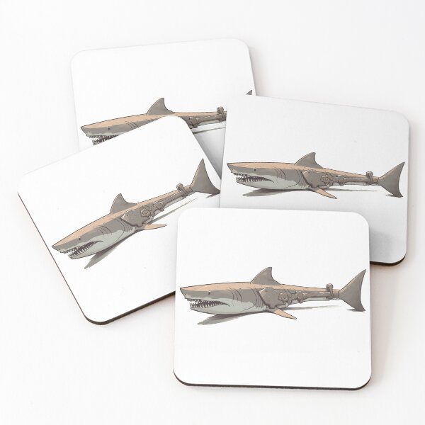 Item preview, Steampunk-ish Shark | AI Generated Artwork designed and sold by john00ivy.