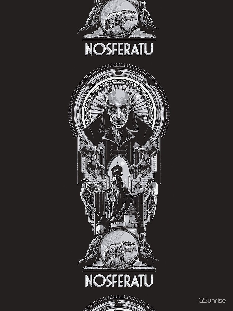 "Nosferatu poster" Tshirt by GSunrise Redbubble