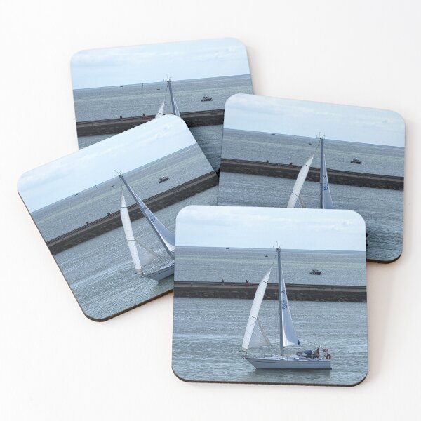 Item preview, Yacht Enters Cattewater designed and sold by days-photographic.