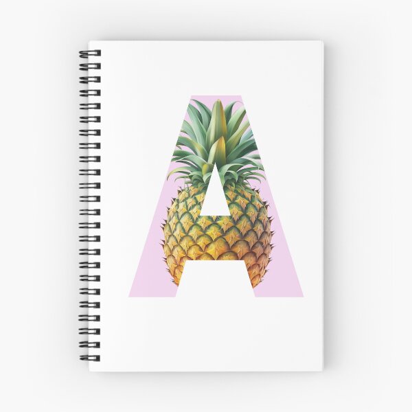 Item preview, Pineapple Summer Pattern Design Letter A Sticker designed and sold by AdiRemba.