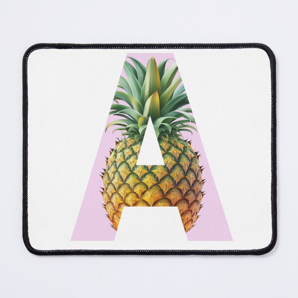 Item preview, Pineapple Summer Pattern Design Letter A Sticker designed and sold by AdiRemba.