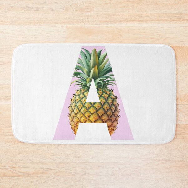 Item preview, Pineapple Summer Pattern Design Letter A Sticker designed and sold by AdiRemba.