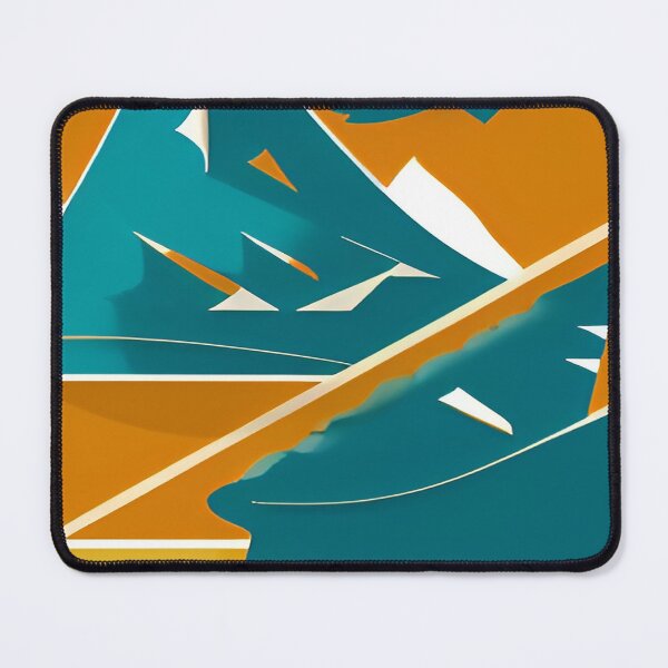 Item preview, Mountains in the Wilderness with Orange Sunset Sky designed and sold by deniselynnimage.