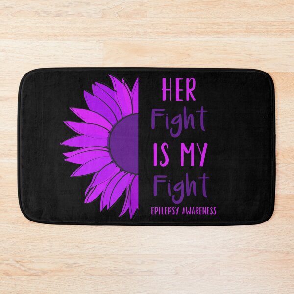 Item preview, Her Fight Is My Fight Epilepsy Awareness designed and sold by Color-Sparkle.