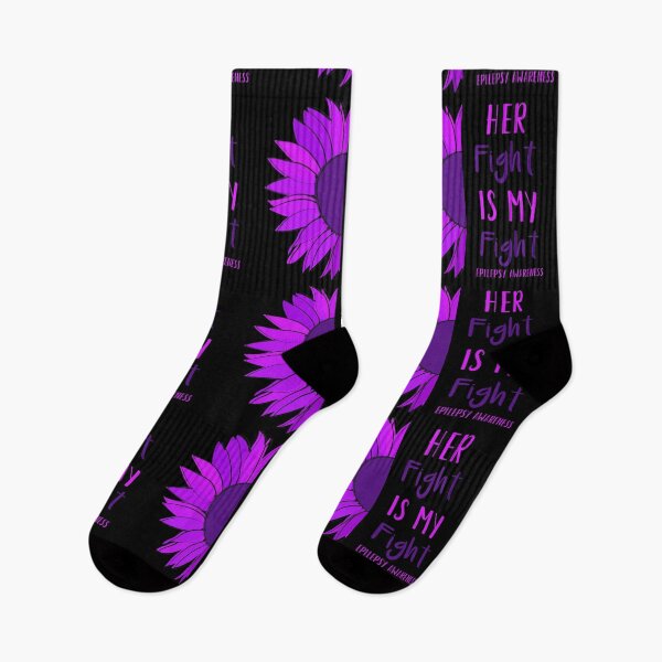 Item preview, Her Fight Is My Fight Epilepsy Awareness designed and sold by Color-Sparkle.