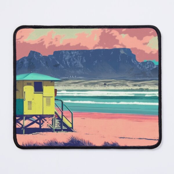 Item preview, Left My Heart In Cape Town Table Mountain Muizenberg Beach designed and sold by AsteriskHouse.