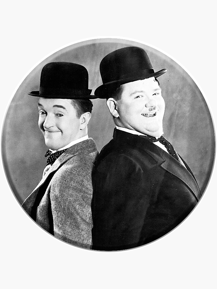 LAUREL AND HARDY. Stan Laurel and Oliver Hardy in their 1939 feature film called The Flying Deuces. by TOMSREDBUBBLE