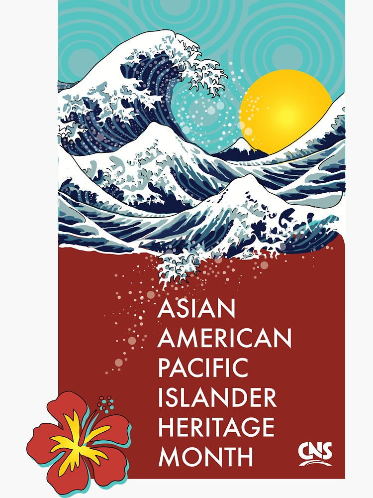 "Asian American Pacific Island Heritage Month" Sticker for Sale by