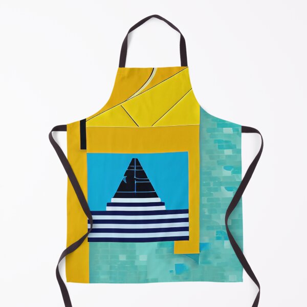 Item preview, Triangular Boat Sailing Ship Floating Surrounded by a Lagoon designed and sold by deniselynnimage.