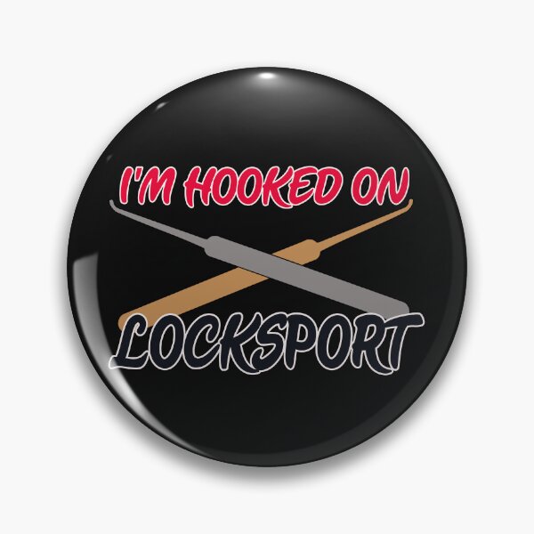 Item preview, I'm Hooked On Locksport Funny Lock Picking Locksmith T Shirt designed and sold by RarefiedAir.