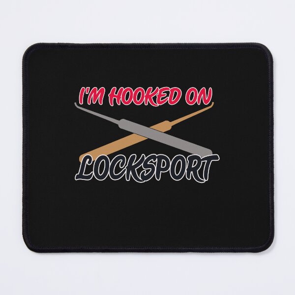 Item preview, I'm Hooked On Locksport Funny Lock Picking Locksmith T Shirt designed and sold by RarefiedAir.
