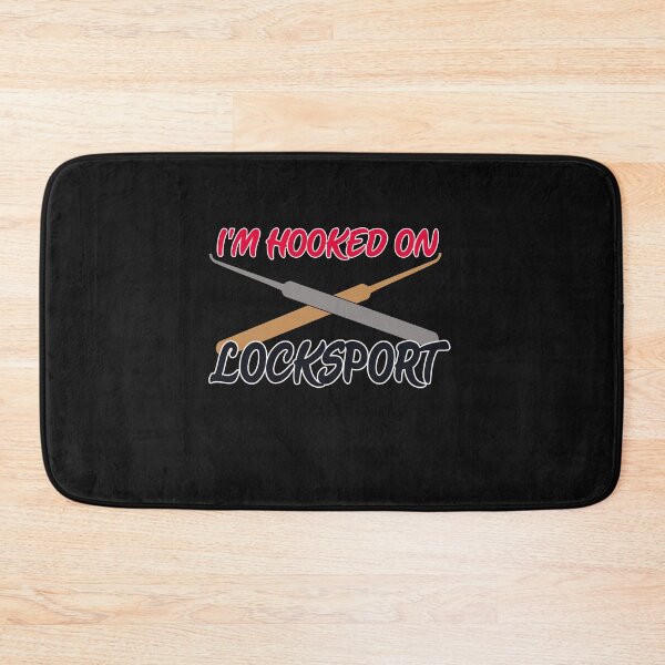 Item preview, I'm Hooked On Locksport Funny Lock Picking Locksmith T Shirt designed and sold by RarefiedAir.