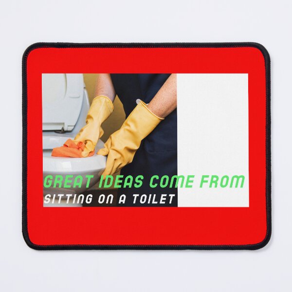 Item preview, GREAT IDEAS COME FROM SITTING ON THE TOILET designed and sold by BestCoolStuff.