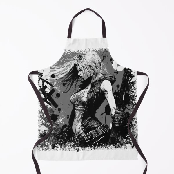 Item preview, ROCKER GIRL LEATHER SUIT SPLASH ELECTRIC GUITAR DESTROYER designed and sold by ogirdorgraphics.