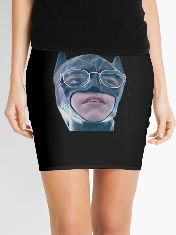 The man face Mini Skirt for Sale by JustACrustSock