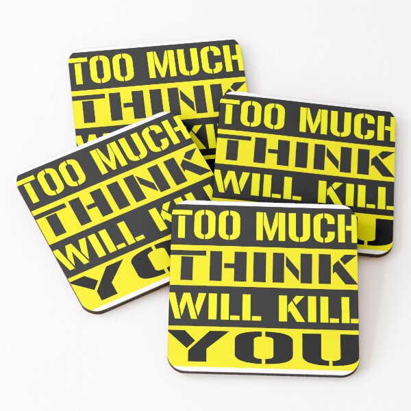 Item preview, TOO MUCH THINK designed and sold by NEOSTAIRS.