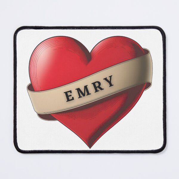 Item preview, Emry - Lovely Red Heart With a Ribbon designed and sold by Allifreyr.