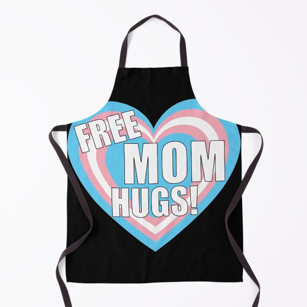 Item preview, Transgender Pride heart Free Mom Hugs designed and sold by TheirChoice.