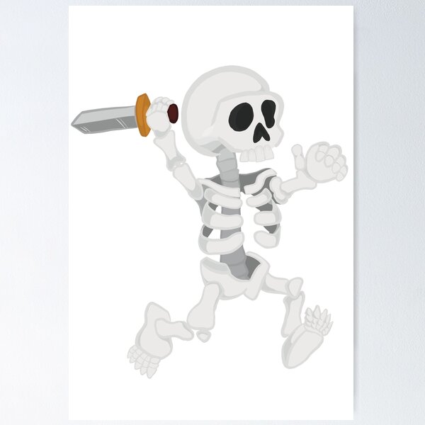 Item preview, Supercell Clash Royale Skeleton designed and sold by kitchentables.