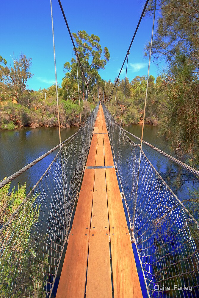 "York Suspension Bridge" by Claire Farley Redbubble