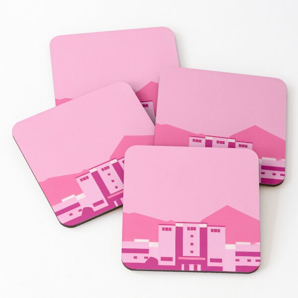 Item preview, Podgorica Digital Art Pink Minimalism Wall designed and sold by PinkNomad.