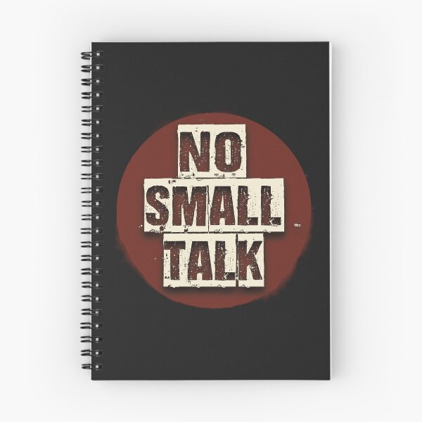 Item preview, No Small Talk | Hate Small Talk designed and sold by blissira.