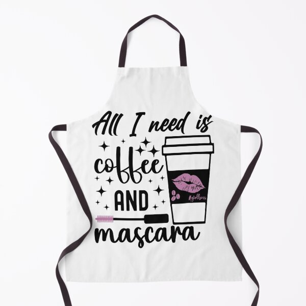 Item preview, All I need is Coffee and Mascara | Purple Mascara designed and sold by PearlMoonGrapes.