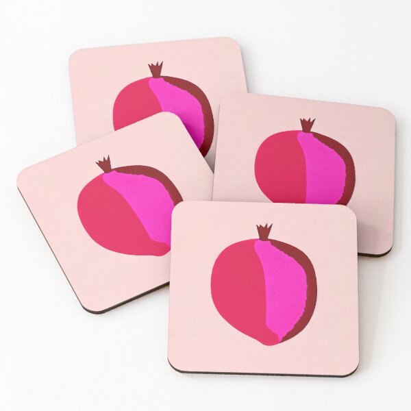 Item preview, Pomegranate Pink Paul Rands Minimalist Wall Art designed and sold by PinkNomad.