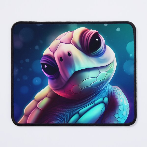 Item preview, Majestic Turtle in Bright Colors | World Turtle Day designed and sold by StickeryPickery.