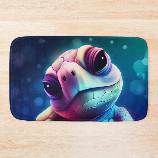 Item preview, Majestic Turtle in Bright Colors | World Turtle Day designed and sold by StickeryPickery.
