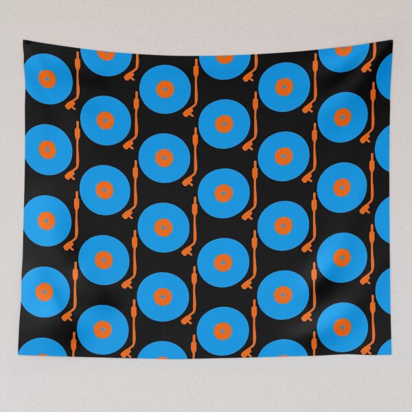 Item preview, Blue Orange Vinyl Record Turntable  designed and sold by DonKshler.