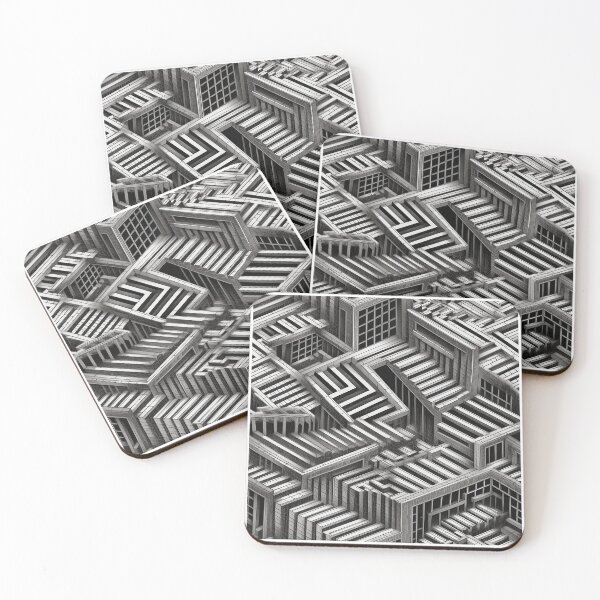 Item preview, Optical Illusion BNW Stairs #1 designed and sold by Pedro Wolff.