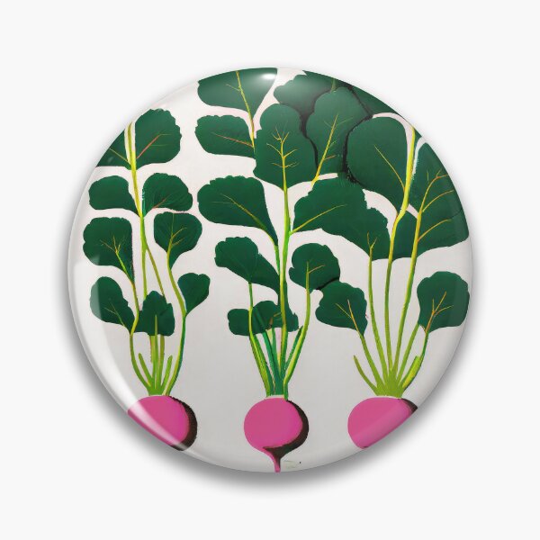 Artikelvorschau, Radish Garden Botanical Minimalism Canvas Art entworfen und verkauft von PinkNomad.