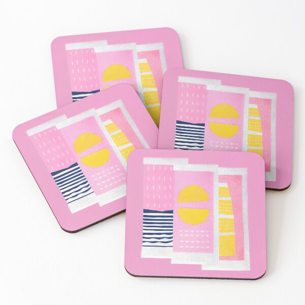 Item preview, Retro Kitchen Dish Towels Art Print Mid-Century designed and sold by PinkNomad.