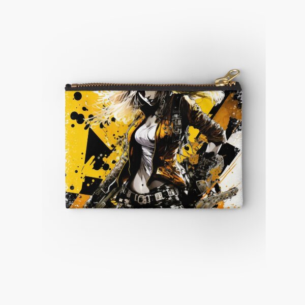 Item preview, ROCKER GIRL LEATHER SUIT SPLASH ELECTRIC GUITAR DESTROYER designed and sold by ogirdorgraphics.