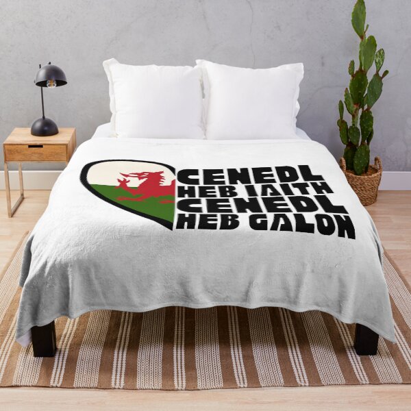 Item preview, Welsh language, Cenedl heb iaith, cenedl heb galon, a nation without a language is a nation without designed and sold by irelandchanell.